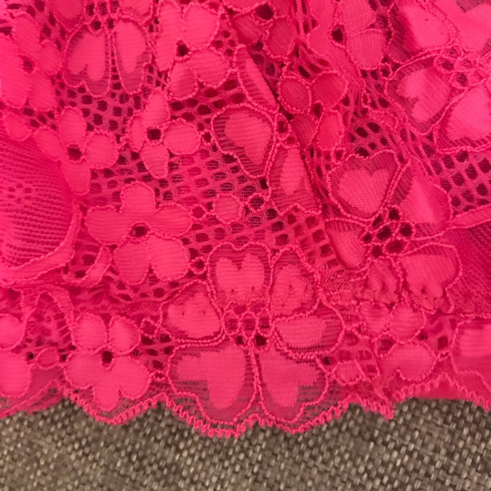 NWT HONEYDEW FOR MADEWELL FLORAL LACE BRALETTE. S - Picture 5 of 5